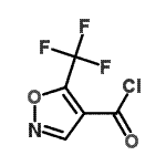 CAS#: 75706-01-3, 5-(trifluoromethyl)isoxazole-4-carbonyl chloride