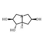 CAS#: 757160-29-5, (1S,2S,6S,7aS)-Hexahydro-1H-pyrrolizine-1,2,6-triol