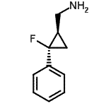 CAS#: 757181-90-1, 1-[(1R,2R)-2-Fluoro-2-phenylcyclopropyl]methanamine