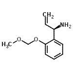 CAS 登录号：757195-44-1， (1R)-1-[2-(甲氧基甲氧基)苯基]-2-丙烯-1-胺