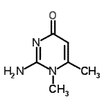 CAS#: 757881-23-5, 2-Amino-1,6-dimethyl-4(1H)-pyrimidinone