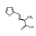 CAS 登录号：757941-26-7， (E)-N-(2-呋喃基亚甲基)-L-丙氨酸