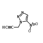CAS#: 757995-72-5, 5-Nitro-1-(2-propyn-1-yl)-1H-1,2,3-triazole
