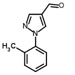 CAS 登录号：75815-74-6， 1-(2-甲基苯基)-1H-吡唑-4-甲醛