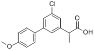 CAS#: 75852-58-3, 2-[3-Chloro-5-(4-Methoxyphenyl)Phenyl]Propanoic Acid