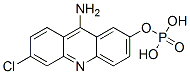CAS 登录号：75853-44-0， (9-氨基-6-氯吖啶-2-基)磷酸二氢酯
