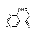 CAS 登录号：758641-87-1， 甲基4-羟基-1,4-二氢-5-嘧啶羧酸酯