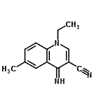 CAS#: 758652-38-9, 1-Ethyl-4-imino-6-methyl-1,4-dihydro-3-quinolinecarbonitrile