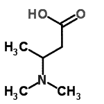 CAS 登录号：758665-04-2， 3-(二甲基氨基)丁酸