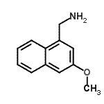 CAS#: 758676-45-8, 1-(3-Methoxy-1-naphthyl)methanamine