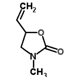 CAS 登录号：758722-92-8， 3-甲基-5-乙烯基-1,3-恶唑烷-2-酮