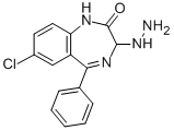 CAS#: 75878-00-1, 7-Chloro-3-Hydrazinyl-5-Phenyl-1,3-Dihydro-1,4-Benzodiazepin-2-One