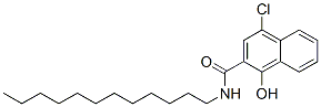 CAS#: 7588-27-4, 4-Chloro-N-Dodecyl-1-Hydroxynaphthalene-2-Carboxamide