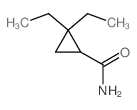 CAS 登录号：75885-56-2， 2,2-二乙基环丙烷-1-甲酰胺