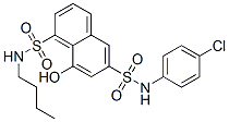 CAS#: 75935-42-1, N-Butyl-N'-(4-Chlorophenyl)-8-Hydroxynaphthalene-1,6-Disulfonamide