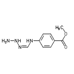 CAS#: 759400-69-6, Methyl 4-{[(Z)-triazanylidenemethyl]amino}benzoate