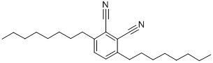 CAS#: 75942-39-1, 3,6-bis(octyloxy)-1,2-Benzenedicarbonitrile