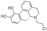 CAS 登录号：75946-94-0， N-(2-氯乙基)-10,11-二羟基去甲阿朴啡