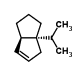 CAS 登录号：75984-19-9， (3aS,6aR)-3a-异丙基-1,2,3,3a,4,6a-六氢并环戊二烯