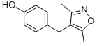 CAS#: 75999-06-3, 4-[(3,5-Dimethyl-4-Isoxazolyl)Methyl]Benzenol