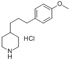 CAS#: 75999-98-3, 4-[3-(4-Methoxyphenyl)Propyl]Piperidine Hydrochloride