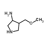CAS#: 760139-78-4, 4-(Methoxymethyl)-3-pyrrolidinamine