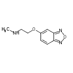 CAS#: 760142-24-3, 2-(2,1,3-Benzoxadiazol-5-yloxy)-N-methylethanamine