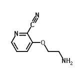 CAS 登录号：760161-21-5， 3-(2-氨基乙氧基)-2-吡啶甲腈