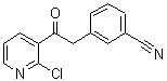 CAS 登录号：760193-01-9， 3-[2-(2-氯-3-吡啶基)-2-氧代乙基]苯甲腈
