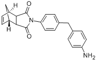 CAS 登录号：76079-45-3， N-[4-(4-氨基苄基)苯基]-5-降冰片烯-2,3-二甲酰亚胺