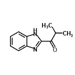 CAS 登录号：76098-79-8， 1-(1H-苯并咪唑-2-基)-2-甲基-1-丙酮