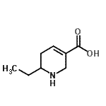 CAS#: 761368-97-2, 6-Ethyl-1,2,5,6-tetrahydro-3-pyridinecarboxylic acid