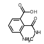 CAS 登录号：761383-07-7， 3-氨基-2-(甲基氨基甲酰)苯甲酸
