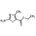 CAS 登录号：762-48-1， 乙基2-氨基-4-甲基-1,3-噻唑-5-羧酸酯