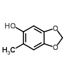 CAS#: 7622-31-3, 6-Methyl-1,3-benzodioxol-5-ol