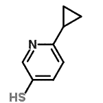 CAS#: 762272-39-9, 6-Cyclopropyl-3-pyridinethiol