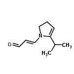 CAS 登录号：76238-08-9， (2E)-3-(5-异丙基-2,3-二氢-1H-吡咯-1-基)丙烯醛