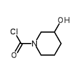 CAS#: 76263-92-8, 3-Hydroxy-1-piperidinecarbonyl chloride