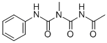 CAS 登录号:76267-42-0, N-(甲基-(苯基氨基甲酰)氨基甲酰)乙酰胺