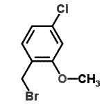 CAS 登录号：76283-12-0， 1-(溴甲基)-4-氯-2-甲氧基苯