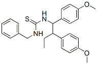 CAS#: 76289-21-9, 1-[1,2-Bis(4-Methoxyphenyl)Butyl]-3-(Phenylmethyl)Thiourea