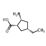 CAS#: 763057-00-7, (1S,2R,4R)-2-Amino-4-ethylcyclopentanecarboxylic acid