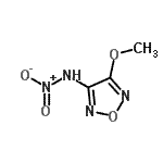 CAS#: 763072-66-8, 4-Methoxy-N-nitro-1,2,5-oxadiazol-3-amine
