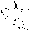 CAS 登录号：76344-83-7， 5-(4-氯苯基)-1,2-恶唑-4-羧酸乙酯