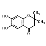 CAS#: 76348-95-3, 6,7-Dihydroxy-2,2-dimethyl-2,3-dihydro-4H-chromen-4-one
