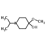 CAS#: 76360-19-5, 1-Isopropyl-4-methoxy-4-piperidinol