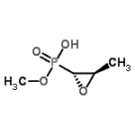 CAS 登录号：763886-65-3， 甲基氢[(2R,3R)-3-甲基-2-环氧乙烷基]膦酸酯