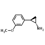 CAS 登录号：763887-87-2， (1S,2R)-2-(3-甲氧基苯基)环丙胺