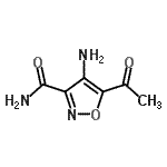 CAS#: 76390-73-3, 5-Acetyl-4-amino-1,2-oxazole-3-carboxamide
