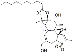 CAS 登录号：76423-69-3， 佛波醇-13-癸酸酯